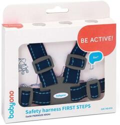 BabyOno 2in1 biztonsági hám, sötétkék