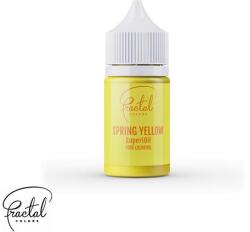Fractal Colors Spring yellowFractal SuperiOil olajbázisú ételfesték 30 g