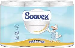 Paperdi Toalettpapír 3 rétegű kistekercses 100% cellulóz 170 lap/tekercs 12 tekercs/csomag Soavex Maxi Prestige_Paperdi (ID8S170F12) - web24