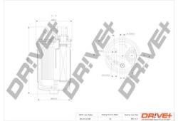 Dr! ve+ filtru combustibil Dr! ve+ DP1110130108 (DP1110130108)