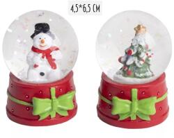 Iris havazógömb fenyőfa - hóemberes 4, 5x6, 5cm (045851)