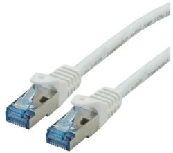 Roline Cablu S/FTP PATCH CAT6a LSOH, 3m, alb (21.15.2863-50)