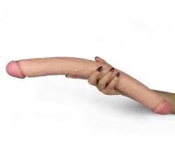 Lovetoy Dildo Dublu Ultra Realistic, Natural, 45 Cm Dildo