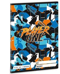 Ars Una Ars Una: Player One 2. osztályos vonalas füzet A/5 (53593535) - innotechshop