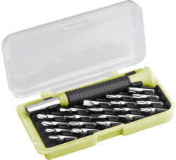 Extol EXTOL® CRAFT Órás csavarhúzó készlet 22db C. V. bitekkel, összecsukható tartóban (919601)
