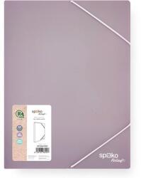 Spoko Füzetbox SPOKO ReLeaf PP A/4 30 mm SoftTouch lila (S112041301) - tonerpiac