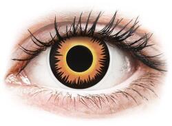 MAXVUE VISION Orange Werewolf ColourVUE Crazy Lens (2 daily lenses)