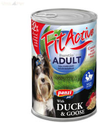 FitActive Panzi FitActive Prémium 415 g konzerv kutyáknak liba+kacsa