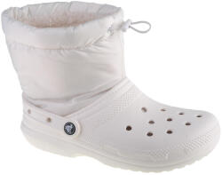 Crocs Női hótaposó, Crocs Classic Lined Neo Puff Boot 39 fehér