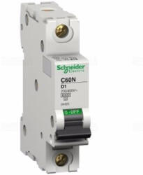 Schneider Electric Kismegsz. 24409 1-C 63A 6kA C60N Schneider - Készlet erejéig! ! ! (24409)