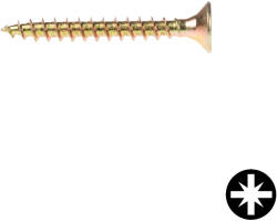 Faforgácslapcsavar SF 3, 5x60 PZ TM, sárgára horg