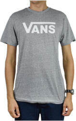 VANS Férfi rövid ujjú póló, Vans Classic Heather Athletic Tee, szürke M szürke