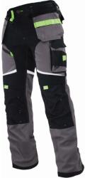 STALCO Munkavédelmi derekas nadrág, szürke/fekete, XL, HEAVYLINE, STALCO PERFECT (S-78564)