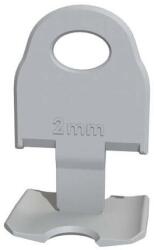 STALCO Klipsz lapszintező rendszerhez, 2mm, 250 db, SYSTEM 1, STALCO PERFECT (S-75210)