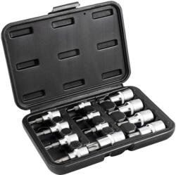 STALCO Külső-torx Dugókulcs Készlet 12 Részes 1/2"+1/4"+3/8" Stalco Perfect (s-77410)