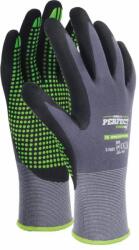 STALCO Munkavédelmi nylon kesztyű, méret: 11, NITRILE FLEX DOTS, STALCO PERFECT POWERMAX (S-76322)