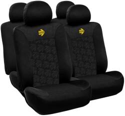 MOMO Set Huse Scaune Auto pentru Renault Symbol - Momo Young, negru, 10 bucati