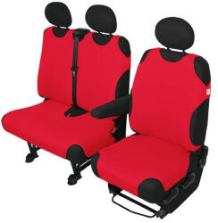 Kegel Trikó üléshuzat VAN 2+1 ülésre - Piros - 2db - KEGEL