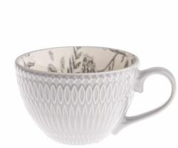 4home Kerámia bögre 380 ml, szürke