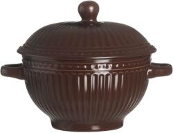 Ritzenhoff & Breker Bol cu capac Senja, capacitate: 0, 60 litri, înălțime: 130 mm, diametru: 150 mm, gri Castron