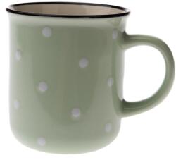 4home Kerámia bögre 350 ml, zöld