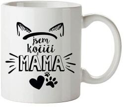 Bohemia Gifts Kerámia bögre - Macska mama vagyok, 350 ml