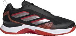 Adidas Avacourt Clay - core black/taupe met/better scarlet - Fekete