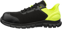 Albatros Octane yellow S1PS SR munkavédelmi cipő - Fekete/Lime - 42 (ALB-647200-42)