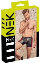 NEK - piros oldal betétes cipzáras boxer (fekete) - sexshopcenter - 14 490 Ft