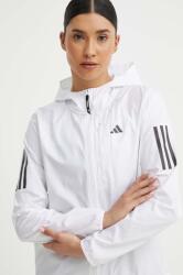adidas Performance kabát futáshoz Own The Run Base fehér, átmeneti, IK7445 - fehér XS