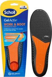 Scholl Work&Boot gélaktív talpbtét fizikai munkához S-es méret (35.5 - 40.5 cipőméret)