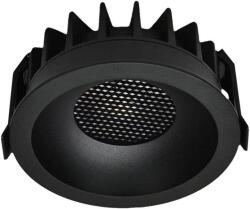 V-TAC COB LED 24W CCT méhsejt diffúzoros mélysugárzó, fekete, BridgeLUX chipes - SKU 23675 (23675)