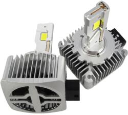 LEDtech D1S LED izzó CANBUS 6000K Jégfehér - Hideg fehér 5084 CSP LED autóba - D-series 7200 lm - 2db-os készlet ✔️ (D1S-LED-D-series)