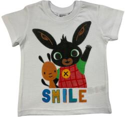 Setino Fiú póló - Bing Smile fehér Méret - gyermek: 92
