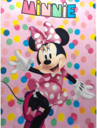 Setino Gyerek takaró - Minnie Mouse pöttyös 100 x 140 cm
