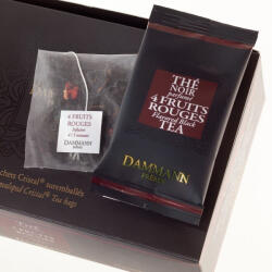 Dammann 4 Fruits Rouges kristályfilteres fekete tea 24 db
