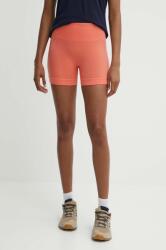 Icebreaker sport rövidnadrág 260 ZoneKnit Merino Blend Seamless női, narancssárga, sima, magas derekú, IB0A56XOB751 - narancssárga L