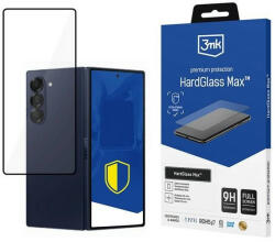 3mk Protection HardGlass Max Samsung Z Fold 6 (elöl), teljes képernyős ujjlenyomamentes edzett üvegfólia, fekete
