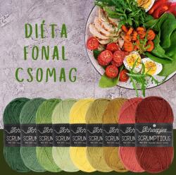 Fonaltündér Diéta Fonalcsomag - Scheepjes Scrumptious fonalakkal