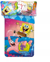 SpongyaBob Fun ágyneműhuzat 135×200cm, 80×80 cm (BRM018600) - oliviashop