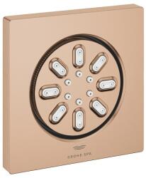 GROHE Rainshower Aqua Test-zuhany, Kocka, 2 Féle Vízsugárral Brushed Warm Sunset 26802dl0 (26802dl0)