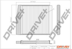 Dr! ve+ Filtru, aer habitaclu Dr! ve+ DP1110.12. 0030 (DP1110.12.0030)