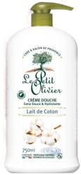 Le Petit Olivier Cremă de duș hidratantă - Cotton Milk, 750ml