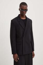 MSGM gyapjú kabát fekete, 3740MG05.247506 - fekete 52