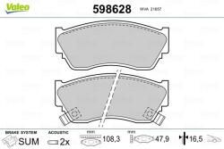 VALEO Fékbetét készlet VALEO 598628 for NISSAN, MAZDA (598628)
