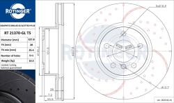 ROTINGER féktárcsa ROTINGER 21370/T5 for BMW (21370/T5)