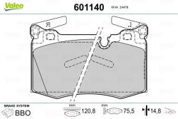 VALEO Fékbetét készlet VALEO 601140 for MINI (601140)
