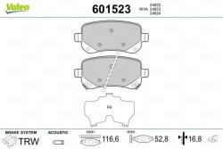 VALEO Fékbetét készlet VALEO 601523 for CHRYSLER, FIAT, DODGE, FORD (601523)