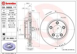 BREMBO féktárcsa BREMBO 09.9868. 11 (09.9868.11)