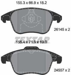 TEXTAR Fékbetét készlet TEXTAR 2614501 for DS (2614501)